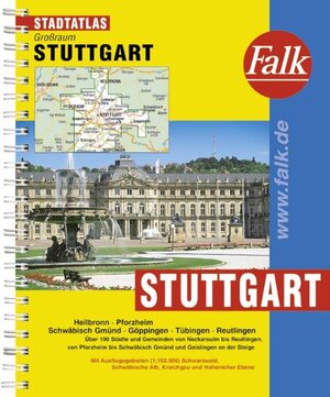 Falk Stadtatlas Großraum Stuttgart