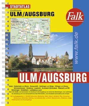 Falk Stadtatlas Großraum Ulm - Augsburg