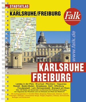 Falk Stadtatlas Großraum Karlsruhe / Freiburg