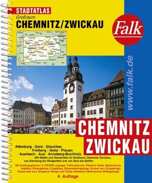 Falk Stadtatlas Großraum Chemnitz-Zwickau