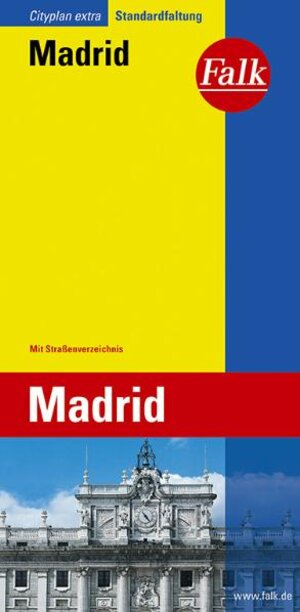 Falk Cityplan Extra Standardfaltung International Madrid mit Straßenverzeichnis