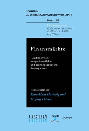 Buchcover Finanzmärkte  | EAN 9783828200944 | ISBN 3-8282-0094-X | ISBN 978-3-8282-0094-4