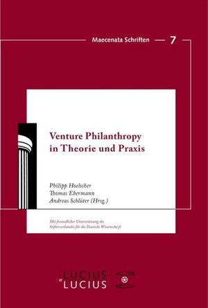 Buchcover Venture Philanthropy in Theorie und Praxis  | EAN 9783828205062 | ISBN 3-8282-0506-2 | ISBN 978-3-8282-0506-2