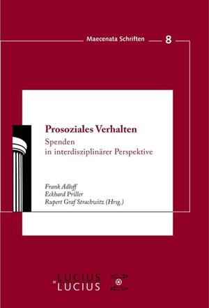 Buchcover Prosoziales Verhalten  | EAN 9783828205079 | ISBN 3-8282-0507-0 | ISBN 978-3-8282-0507-9