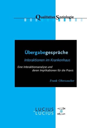 Buchcover Übergabegespräche | Frank Oberzaucher | EAN 9783828205932 | ISBN 3-8282-0593-3 | ISBN 978-3-8282-0593-2