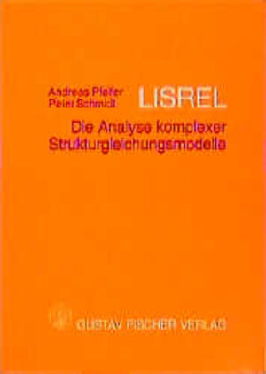Buchcover LISREL | Andreas Pfeifer | EAN 9783828241923 | ISBN 3-8282-4192-1 | ISBN 978-3-8282-4192-3