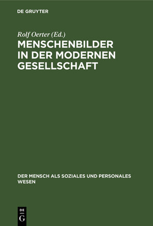 Buchcover Menschenbilder in der modernen Gesellschaft  | EAN 9783828245662 | ISBN 3-8282-4566-8 | ISBN 978-3-8282-4566-2