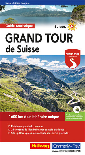 Buchcover Grand Tour de Suisse Touring Guide Französisch | Roland Baumgartner | EAN 9783828308435 | ISBN 3-8283-0843-0 | ISBN 978-3-8283-0843-5