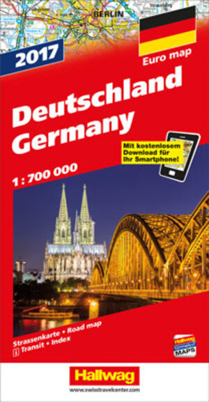 Buchcover Deutschland 2017 Strassenkarte 1:700 000  | EAN 9783828308633 | ISBN 3-8283-0863-5 | ISBN 978-3-8283-0863-3