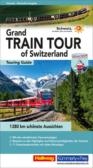 Buchcover Grand Train Tour of Switzerland, deutsche Ausgabe | Roland Baumgartner | EAN 9783828309876 | ISBN 3-8283-0987-9 | ISBN 978-3-8283-0987-6