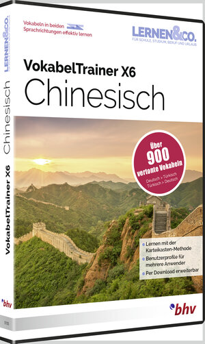 Buchcover VokabelTrainer X6 Chinesisch  | EAN 9783828751552 | ISBN 3-8287-5155-5 | ISBN 978-3-8287-5155-2