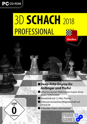 Buchcover 3D Schach 2018 Professional  | EAN 9783828762749 | ISBN 3-8287-6274-3 | ISBN 978-3-8287-6274-9