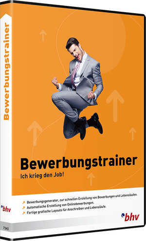 Buchcover Bewerbungstrainer  | EAN 9783828773431 | ISBN 3-8287-7343-5 | ISBN 978-3-8287-7343-1