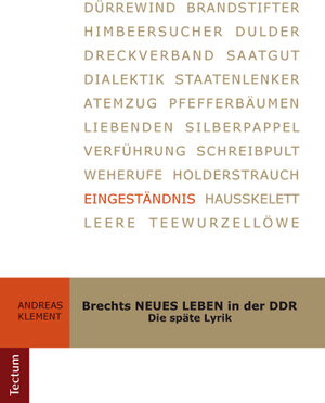 Buchcover Brechts NEUES LEBEN in der DDR | Andreas Klement | EAN 9783828828773 | ISBN 3-8288-2877-9 | ISBN 978-3-8288-2877-3