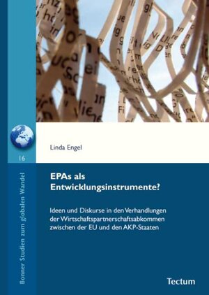 Buchcover EPAs als Entwicklungsinstrumente? | Linda Engel | EAN 9783828829350 | ISBN 3-8288-2935-X | ISBN 978-3-8288-2935-0