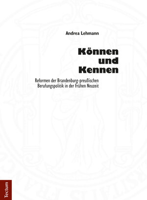 Buchcover Können und Kennen | Andrea Lehmann | EAN 9783828834439 | ISBN 3-8288-3443-4 | ISBN 978-3-8288-3443-9
