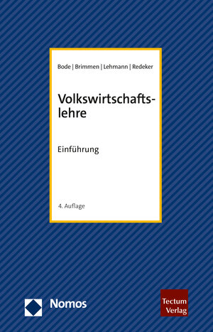 Buchcover Volkswirtschaftslehre | Olaf H. Bode | EAN 9783828844889 | ISBN 3-8288-4488-X | ISBN 978-3-8288-4488-9