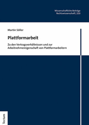 Buchcover Plattformarbeit | Martin Söller | EAN 9783828850385 | ISBN 3-8288-5038-3 | ISBN 978-3-8288-5038-5