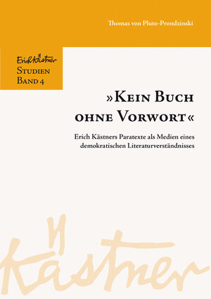 Buchcover "Kein Buch ohne Vorwort" | Thomas von Pluto-Prondzinski | EAN 9783828864733 | ISBN 3-8288-6473-2 | ISBN 978-3-8288-6473-3