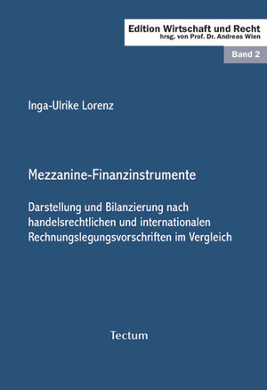 Buchcover Mezzanine-Finanzinstrumente | Inga U Lorenz | EAN 9783828892149 | ISBN 3-8288-9214-0 | ISBN 978-3-8288-9214-9