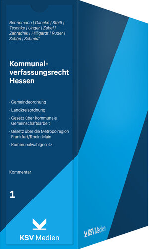 Buchcover Kommunalverfassungsrecht Hessen | Gerhard Bennemann | EAN 9783829302227 | ISBN 3-8293-0222-3 | ISBN 978-3-8293-0222-7