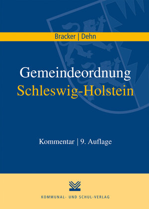 Buchcover Gemeindeordnung Schleswig-Holstein | Reimer Bracker | EAN 9783829310055 | ISBN 3-8293-1005-6 | ISBN 978-3-8293-1005-5