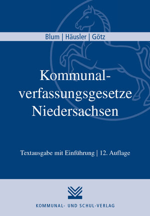 Buchcover Kommunalverfassungsgesetze Niedersachsen (NKomVG)  | EAN 9783829311571 | ISBN 3-8293-1157-5 | ISBN 978-3-8293-1157-1