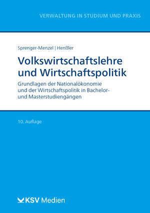 Buchcover Volkswirtschaftslehre und Wirtschaftspolitik | Michael Thomas P Sprenger-Menzel | EAN 9783829318297 | ISBN 3-8293-1829-4 | ISBN 978-3-8293-1829-7