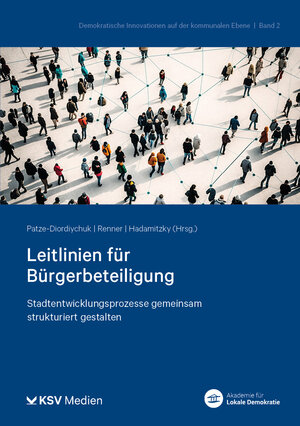 Buchcover Leitlinien für Bürgerbeteiligung | EAN 9783829318969 | ISBN 3-8293-1896-0 | ISBN 978-3-8293-1896-9
