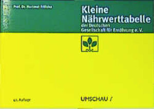 Buchcover Kleine Nährwerttabelle | Hartmut Fröleke | EAN 9783829571357 | ISBN 3-8295-7135-6 | ISBN 978-3-8295-7135-7