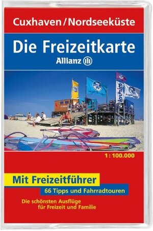 Die Allianz Freizeitkarte Cuxhaven, Nordseeküste 1:100 000