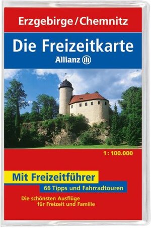 Die Allianz Freizeitkarte Erzgebirge, Chemnitz 1:100 000