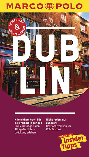 Buchcover MARCO POLO Reiseführer Dublin | John Sykes | EAN 9783829727433 | ISBN 3-8297-2743-7 | ISBN 978-3-8297-2743-3