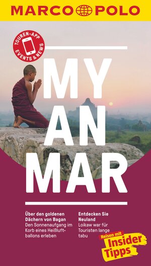 Buchcover MARCO POLO Reiseführer Myanmar | Andrea Markand | EAN 9783829729468 | ISBN 3-8297-2946-4 | ISBN 978-3-8297-2946-8