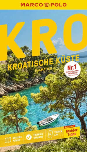 Buchcover MARCO POLO Reiseführer Kroatische Küste Dalmatien | Nina Cancar | EAN 9783829738088 | ISBN 3-8297-3808-0 | ISBN 978-3-8297-3808-8