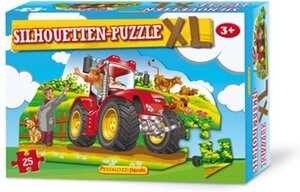 Buchcover Silhouetten-Puzzle Traktor  | EAN 9783829938600 | ISBN 3-8299-3860-8 | ISBN 978-3-8299-3860-0