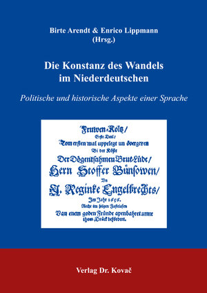 Buchcover Die Konstanz des Wandels im Niederdeutschen  | EAN 9783830019022 | ISBN 3-8300-1902-5 | ISBN 978-3-8300-1902-2