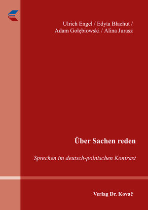 Buchcover Über Sachen reden | Ulrich Engel | EAN 9783830078548 | ISBN 3-8300-7854-4 | ISBN 978-3-8300-7854-8