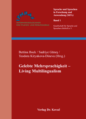 Buchcover Gelebte Mehrsprachigkeit - Living Multilingualism  | EAN 9783830083139 | ISBN 3-8300-8313-0 | ISBN 978-3-8300-8313-9