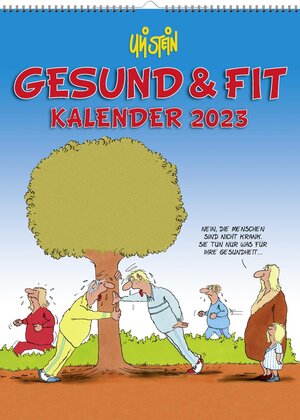 Buchcover Uli Stein Gesund & Fit Kalender 2023: Monatskalender für die Wand | Uli Stein | EAN 9783830320128 | ISBN 3-8303-2012-4 | ISBN 978-3-8303-2012-8