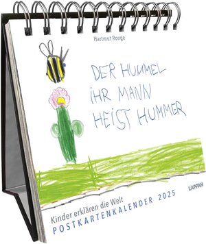 Buchcover Der Hummel ihr Mann heist Hummer – Postkartenkalender 2025 | Hartmut Ronge | EAN 9783830321200 | ISBN 3-8303-2120-1 | ISBN 978-3-8303-2120-0