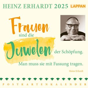 Buchcover Heinz Erhardt: Postkartenkalender 2025 | Heinz Erhardt | EAN 9783830321408 | ISBN 3-8303-2140-6 | ISBN 978-3-8303-2140-8
