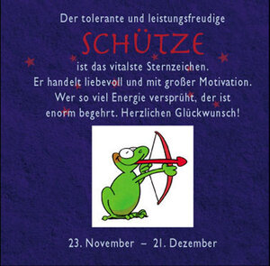 Sternzeichen Schütze