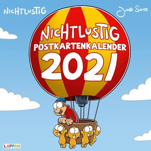 Buchcover Nichtlustig Postkartenkalender 2021 | Joscha Sauer | EAN 9783830378419 | ISBN 3-8303-7841-6 | ISBN 978-3-8303-7841-9