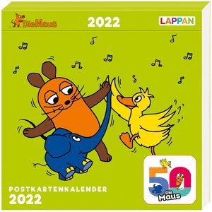 Buchcover Der Kalender mit der Maus - Postkartenkalender 2022 | Diverse | EAN 9783830379041 | ISBN 3-8303-7904-8 | ISBN 978-3-8303-7904-1