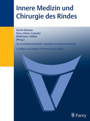Buchcover Innere Medizin und Chirurgie des Rindes | Walter Baumgartner | EAN 9783830441694 | ISBN 3-8304-4169-X | ISBN 978-3-8304-4169-4