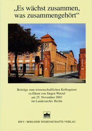 Buchcover Es wächst zusammen, was zusammengehört | Klaus Dettmer | EAN 9783830508236 | ISBN 3-8305-0823-9 | ISBN 978-3-8305-0823-6