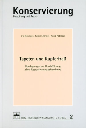 Buchcover Tapeten und Kupferfraß | Ute Hennings | EAN 9783830509189 | ISBN 3-8305-0918-9 | ISBN 978-3-8305-0918-9