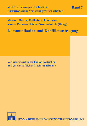 Buchcover Kommunikation und Konfliktaustragung  | EAN 9783830517337 | ISBN 3-8305-1733-5 | ISBN 978-3-8305-1733-7