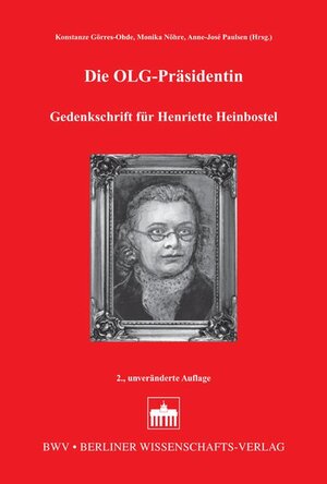 Buchcover Die OLG-Präsidentin  | EAN 9783830517726 | ISBN 3-8305-1772-6 | ISBN 978-3-8305-1772-6